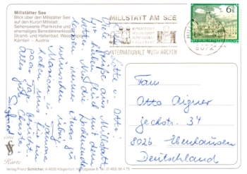 Millstätter See - A 19xx 95 052 ●